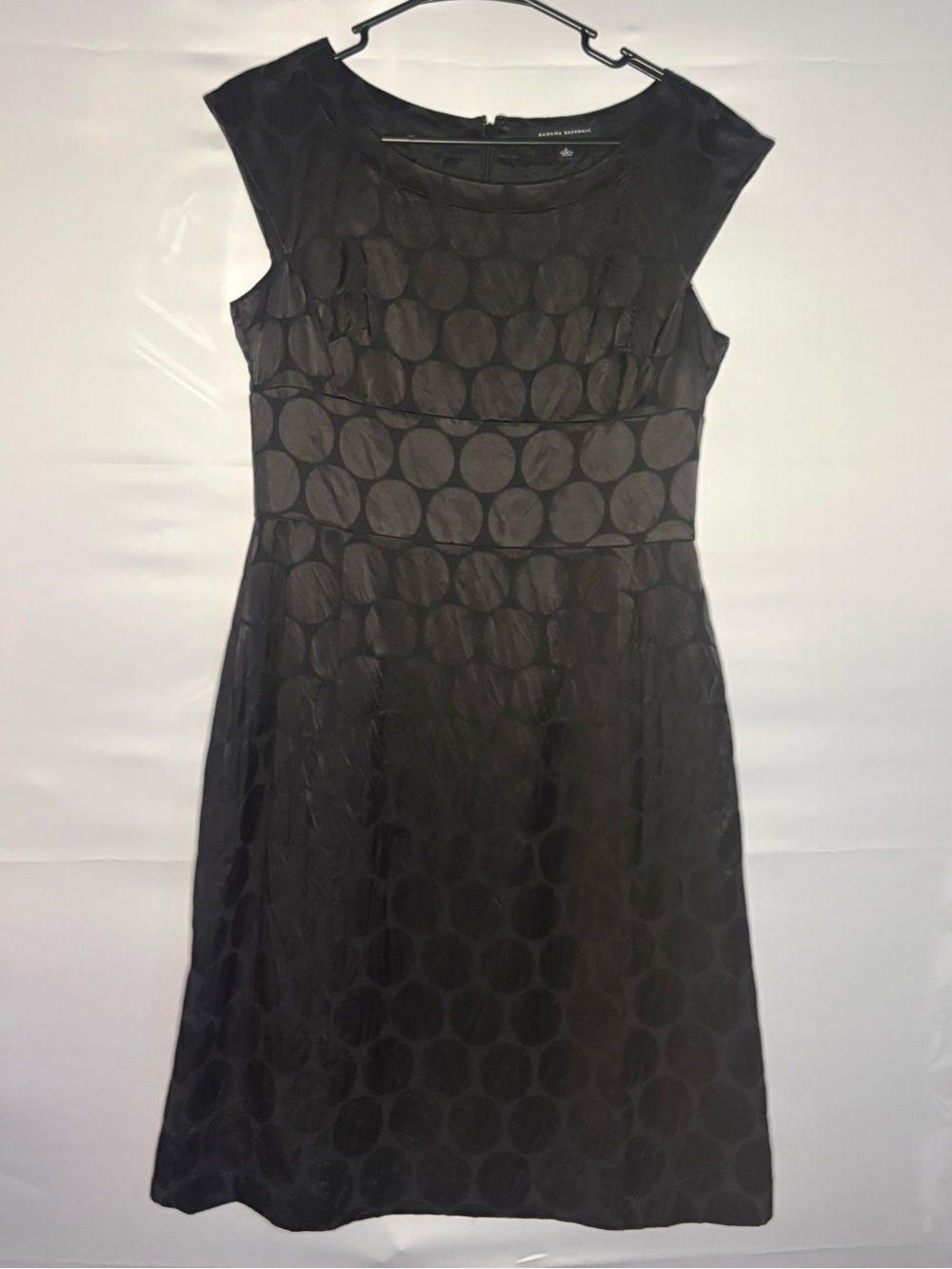 Banana Republic Satin Polka Dot Dress